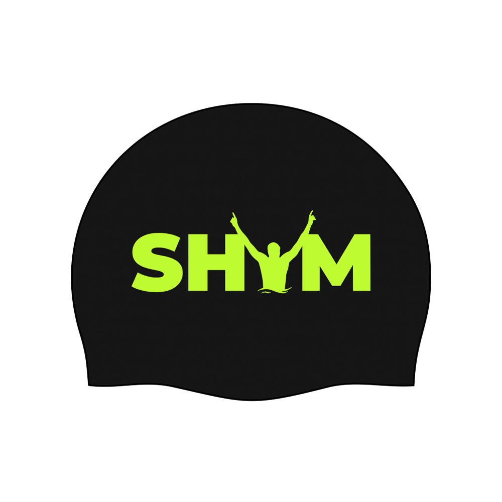 SHYM X SwimStore Шапочка для плавания Black-Fluo Green