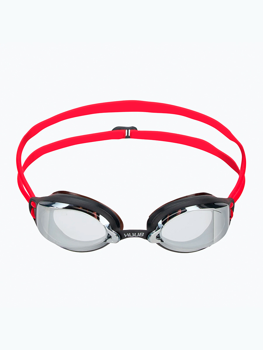 HUUB Очки для триатлона Brownlee Custom Air Goggle - Blk/Red + Lt Smoke Mirror