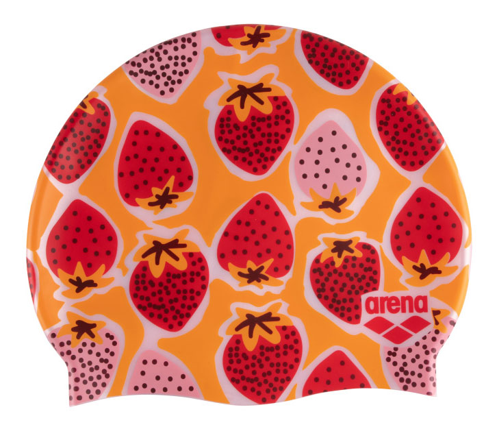 Arena Шапочка для плавания  PRINT JR Strawberries