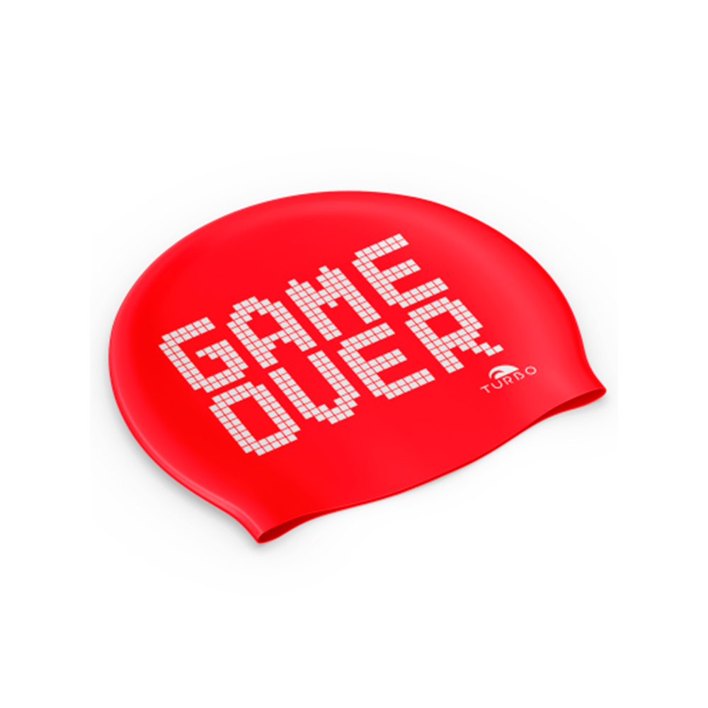 TURBO Шапочка для плавания SUEDE GAME OVER
