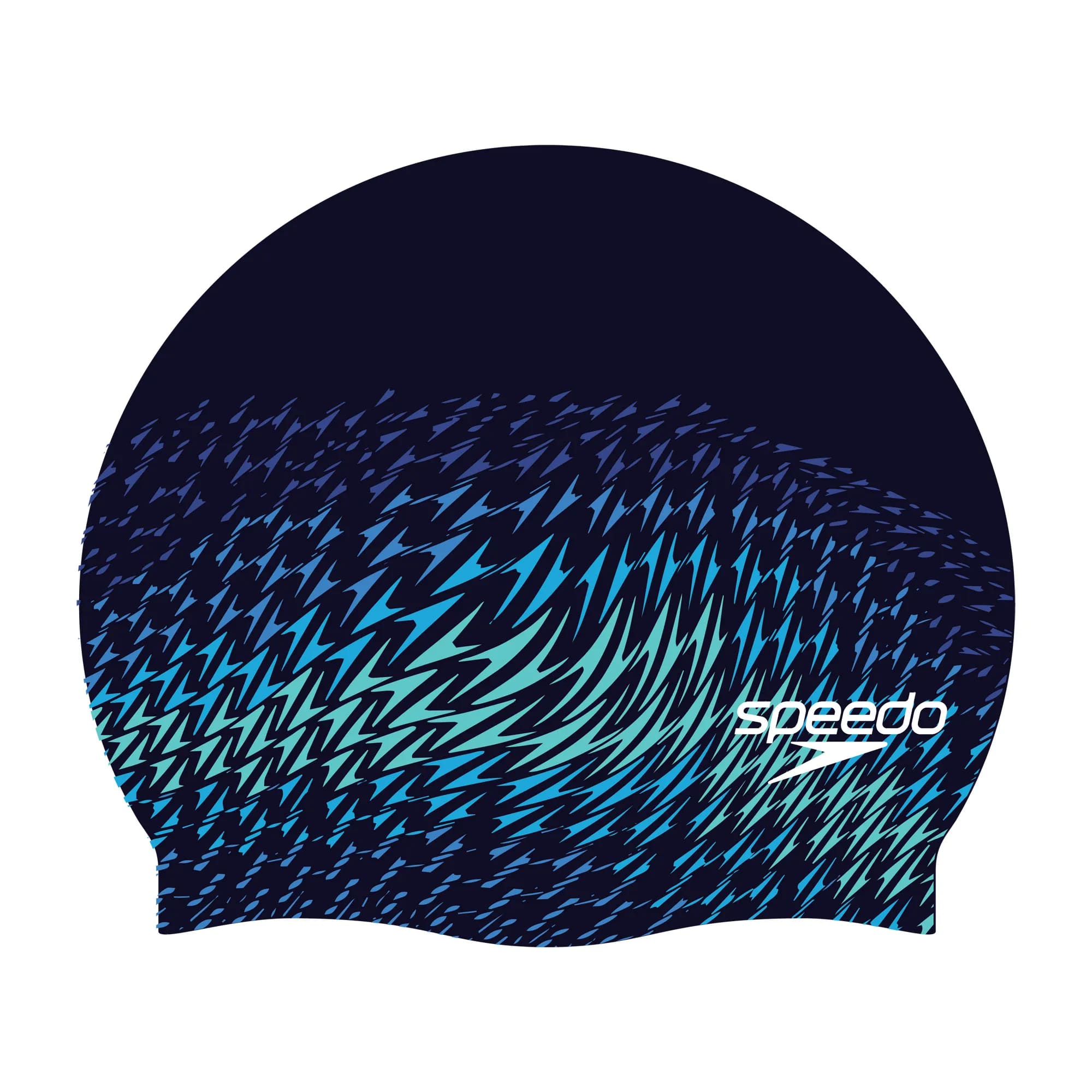 Speedo Шапочка для плавания Slogan Printed Cap Navy