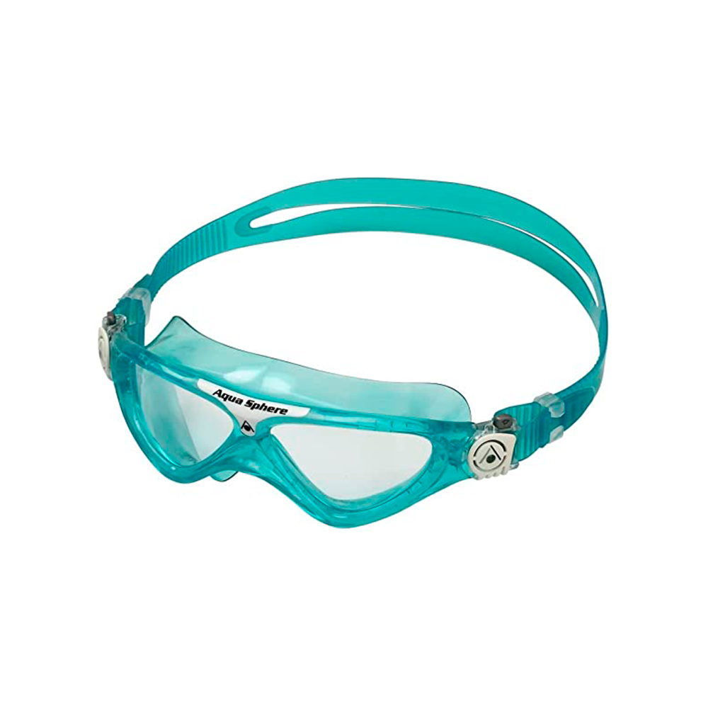 AquaSphere Очки-маска для плавания Vista Junior grn/wht