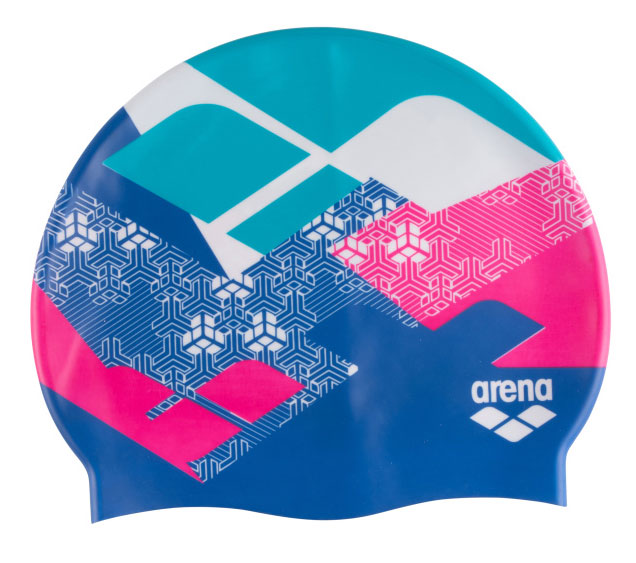 Arena Шапочка для плавания  PRINT JR Logo Kikko