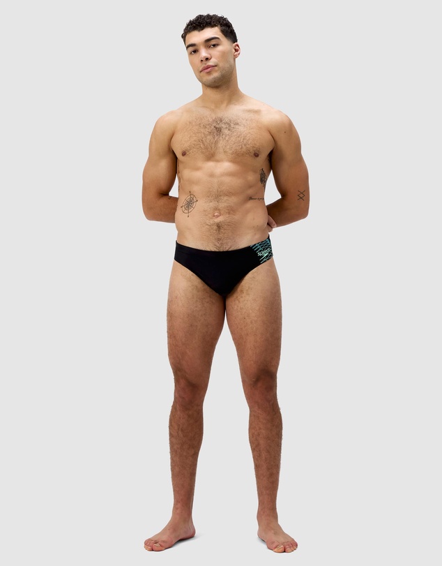 Speedo Плавки мужские Medley Logo 7CM Brief Green