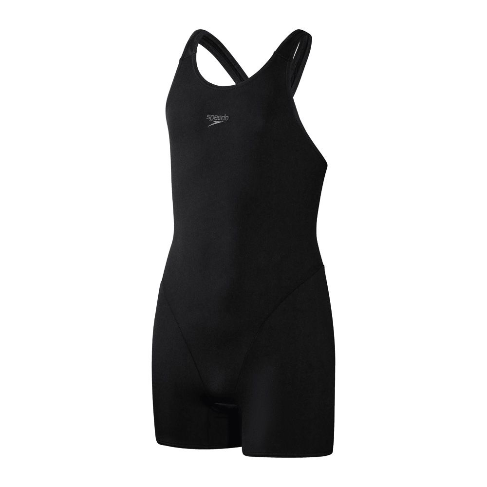 Speedo Купальник Girls' Endurance+ Legsuit Black