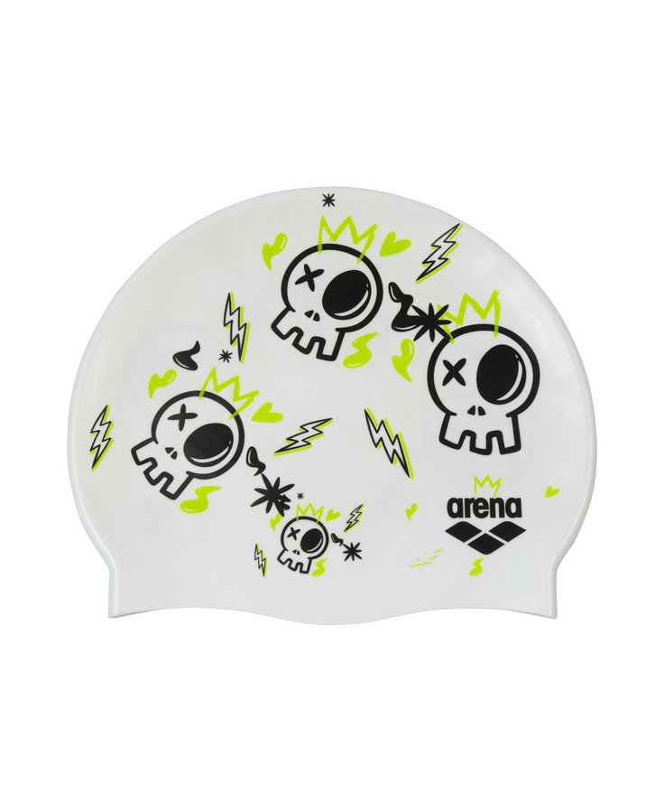 Arena Шапочка для плавания  PRINT JR Fun Skulls