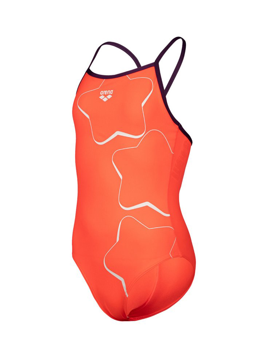 Arena Купальник спортивный ARENA STAR GRAPHIC LIGHTDROP JR br coral-plum