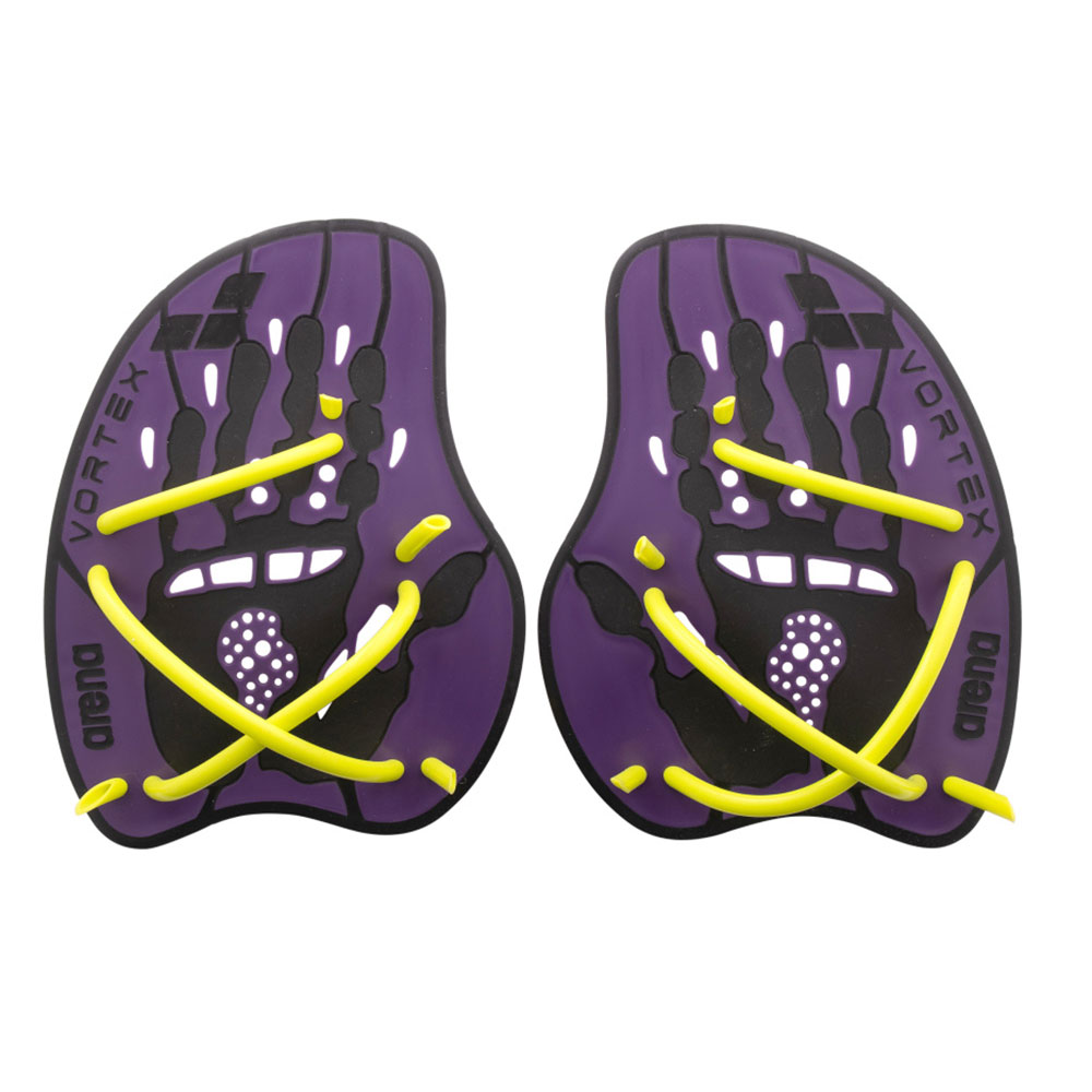 Arena Лопатки для плавания Vortex Evolution Hand Paddle Plum-Artic Lime