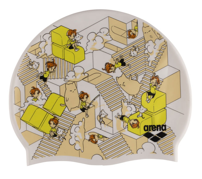 Arena Шапочка для плавания  PRINT JR Fantasize