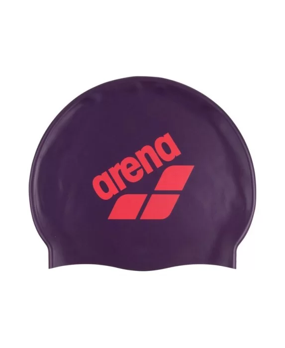 Arena Шапочка для плавания BIG LOGO CAP Plum-Bright Coral