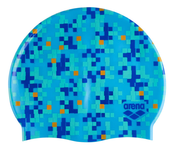 Arena Шапочка для плавания  PRINT JR Pool Tiles
